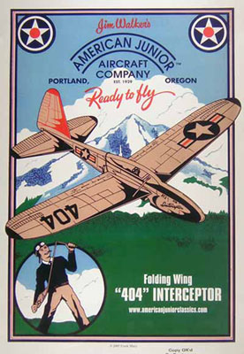 404 Interceptor Poster, Jim Walker